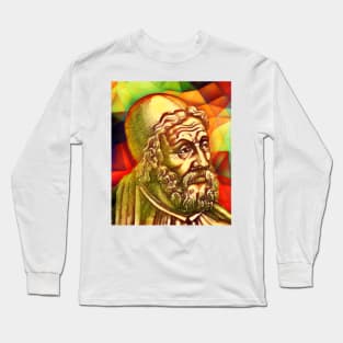 Ptolemy Snow Portrait | Ptolemy Artwork 15 Long Sleeve T-Shirt